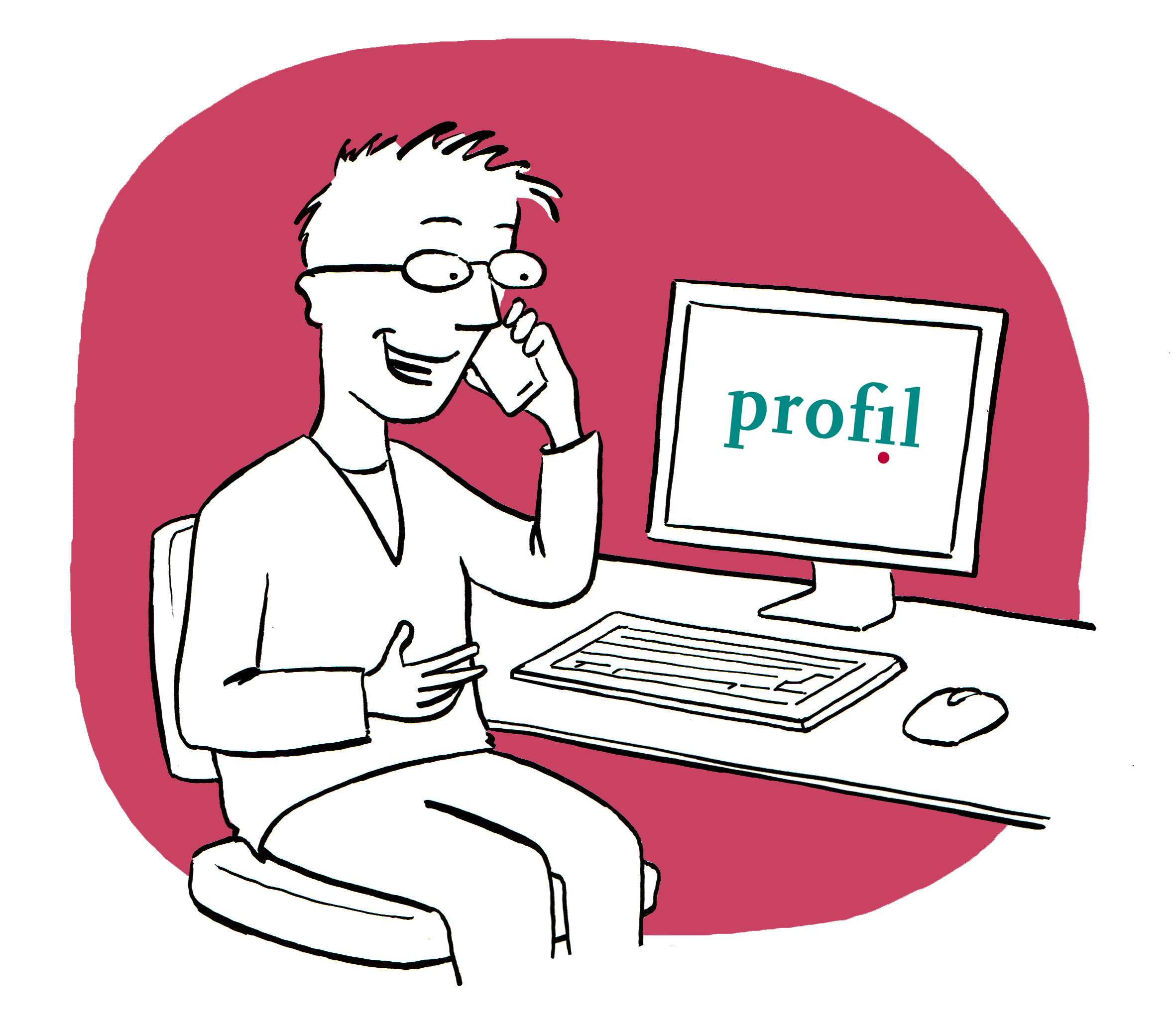 Stiftung Profil Kontakt Comic