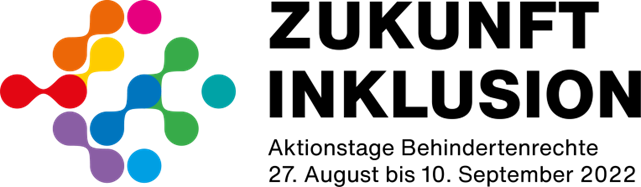 Logo Zukunft Inklusion Aktionstage Behindertenrechte 2022